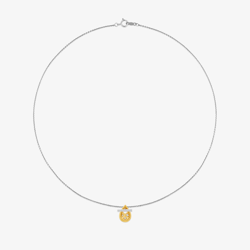 Celeste Diamond Drop Pendant