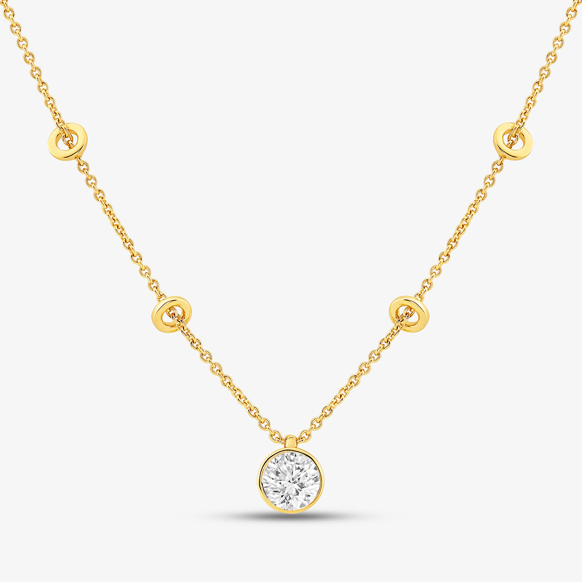 MINIMAL <span>Charm Diamond </span>NECKLET