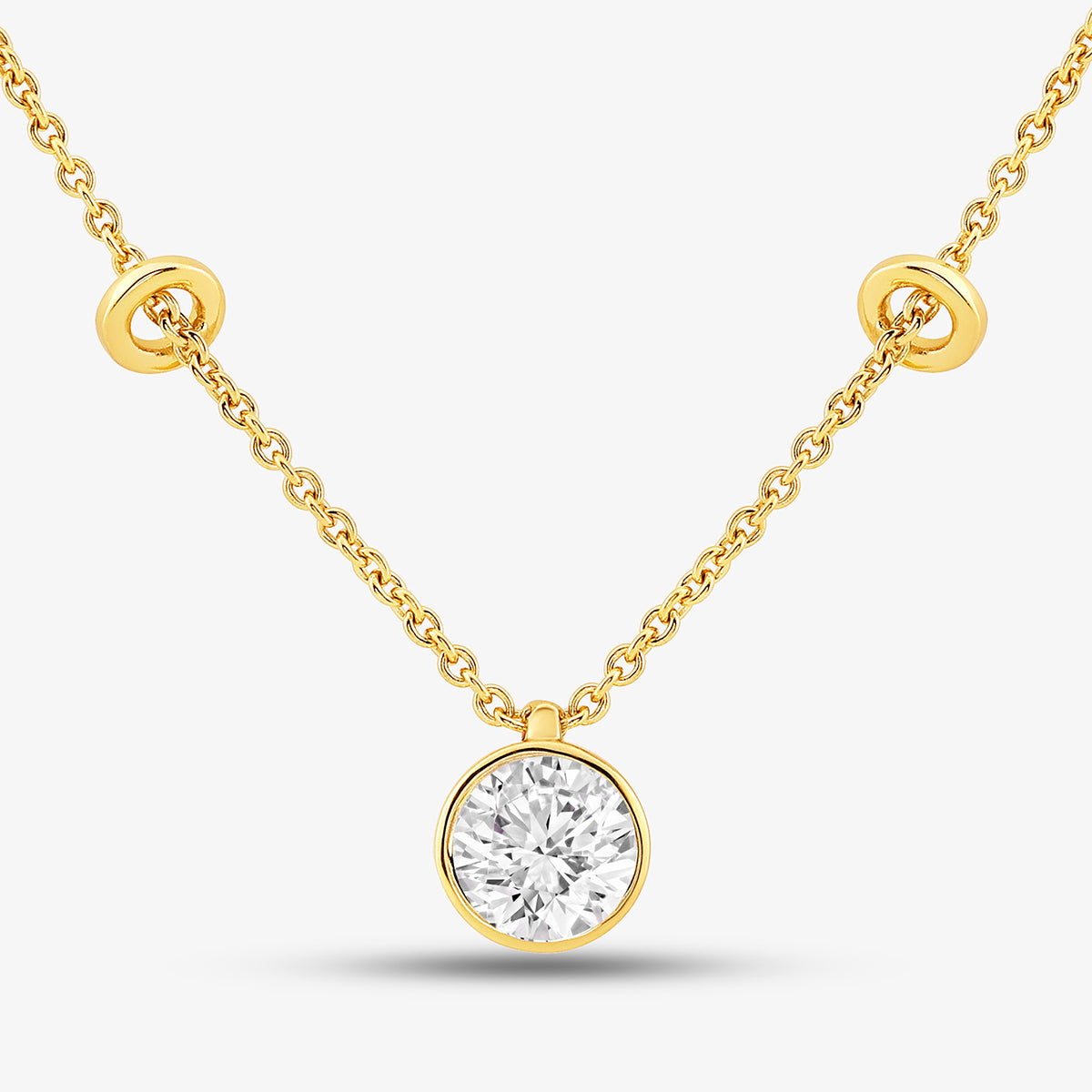 MINIMAL <span>Charm Diamond </span>NECKLET
