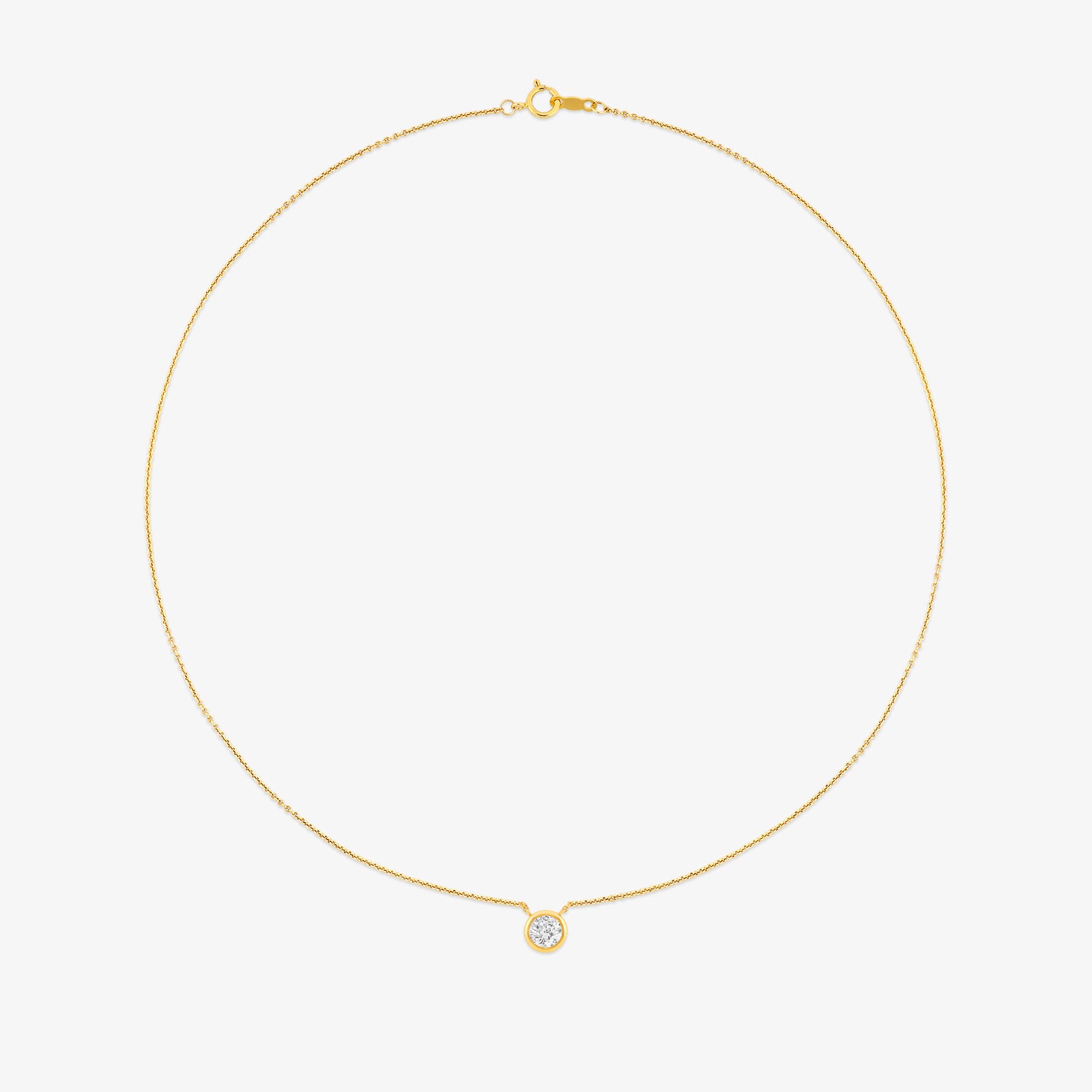 Classic Solitaire Necklet