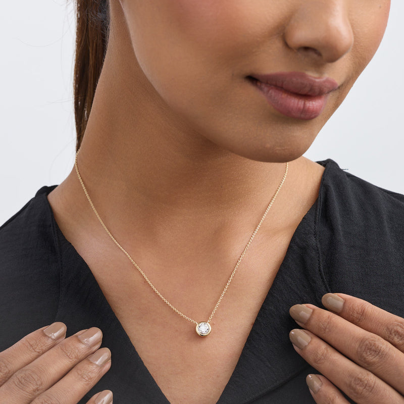 Classic Solitaire Necklet