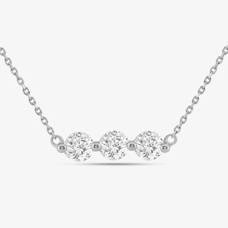 Trio Harmony Diamond Necklet