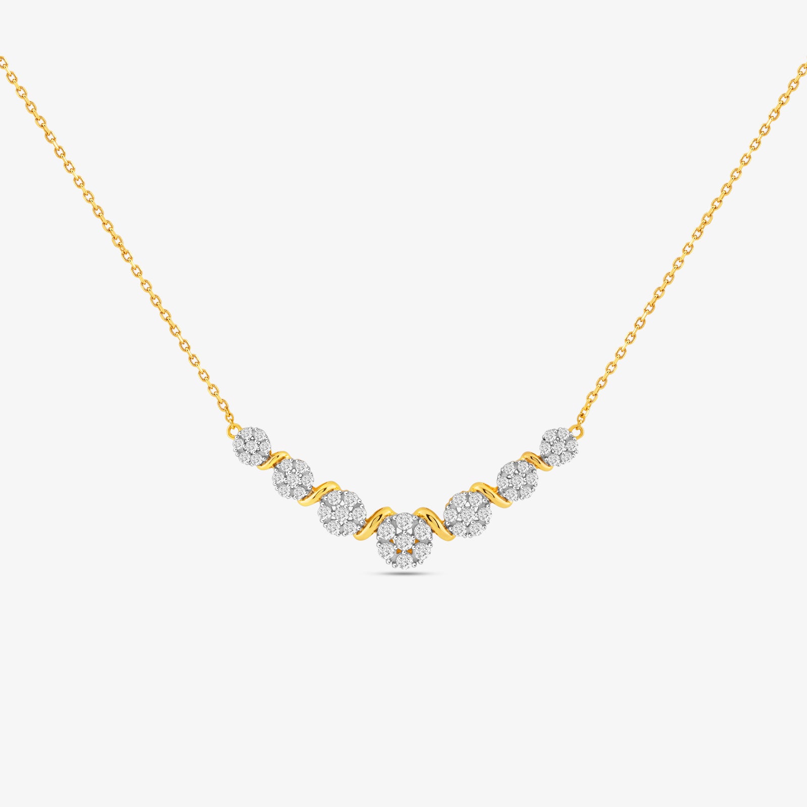 Bloomline Solitaire Necklet