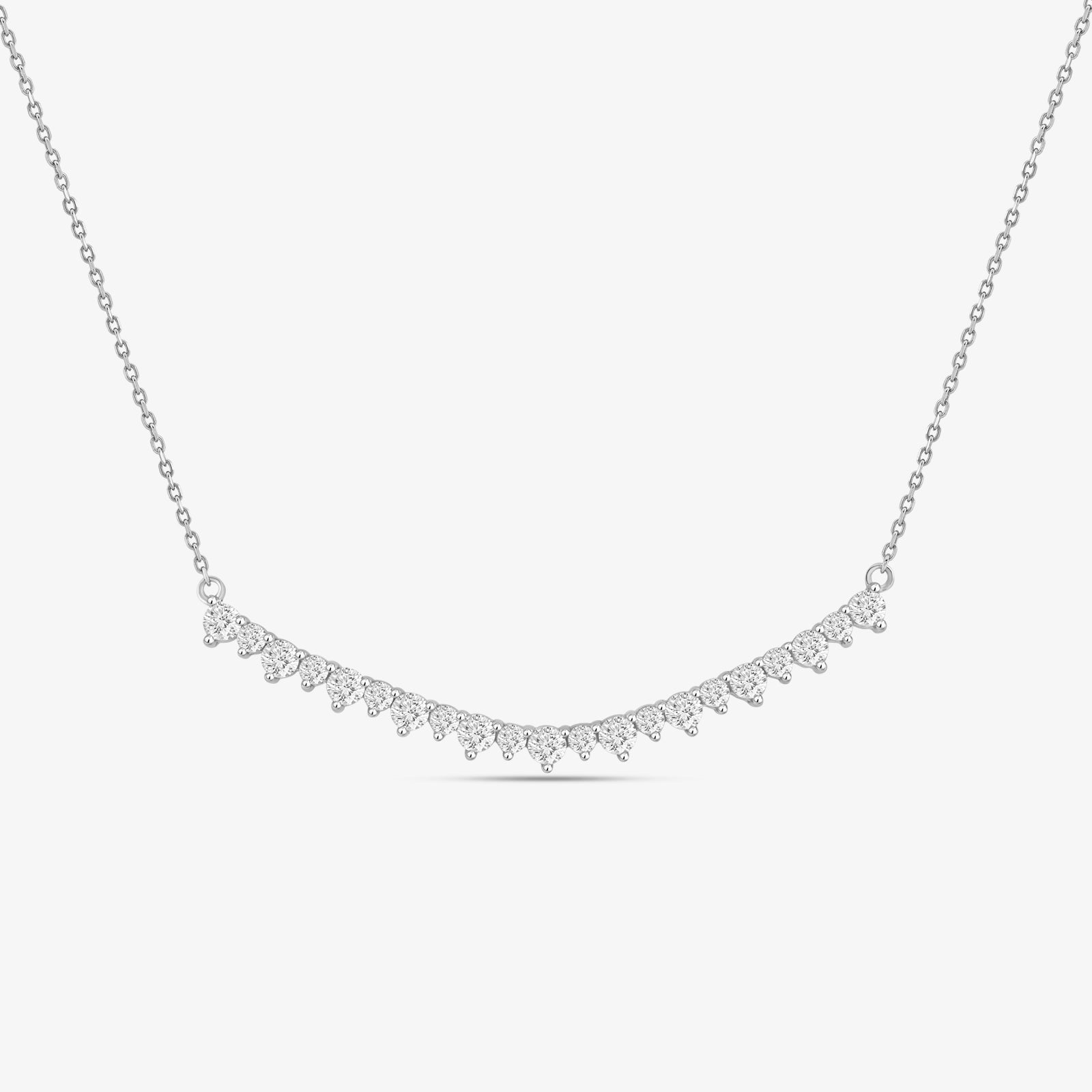 Luna Line Diamond Necklet