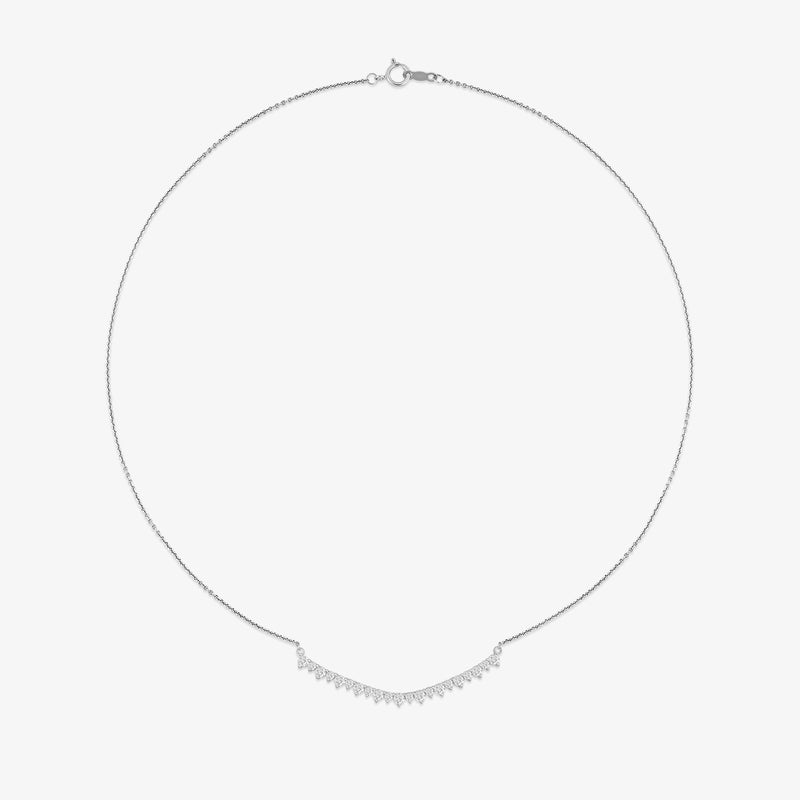 Luna Line Diamond Necklet