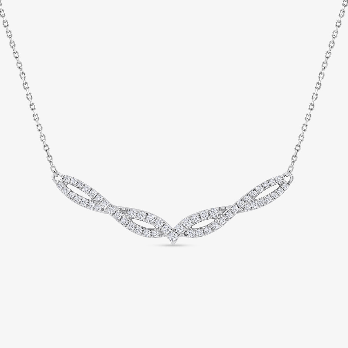 LUNA <span>Chevron Diamond </span>NECKLET