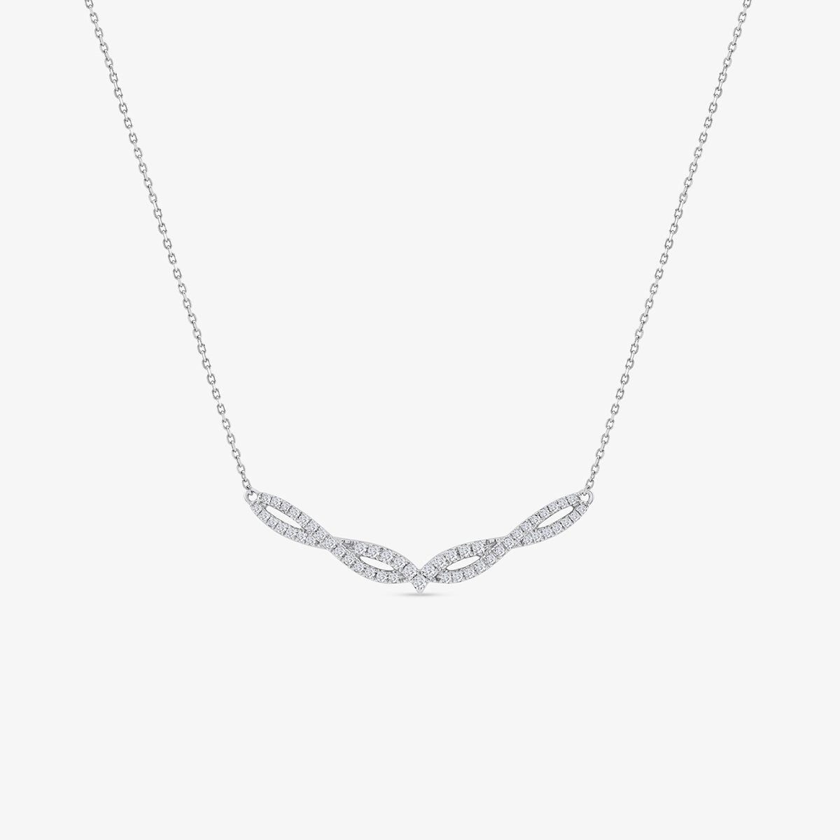 LUNA <span>Chevron Diamond </span>NECKLET