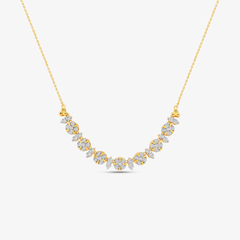 Eternal Blossom Diamond Necklet