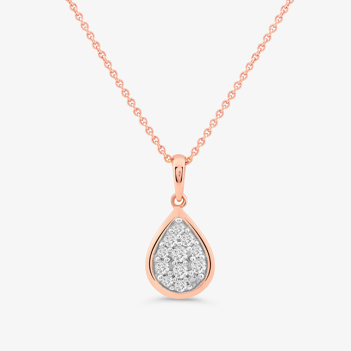 ROPEGLOW <span>Pear Diamond</span> PENDANT