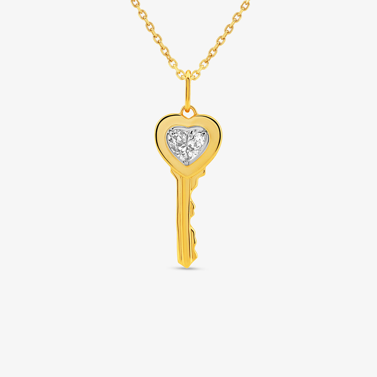 KEY<span> To My Heart Diamond</span> NECKLET