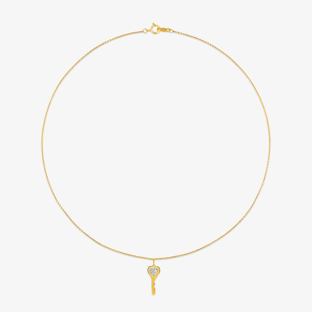 KEY<span> To My Heart Diamond</span> NECKLET
