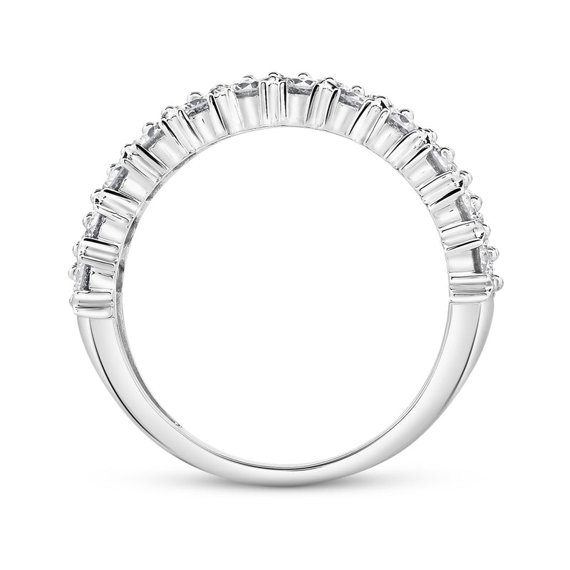 Radiant Mesh Diamond Ring