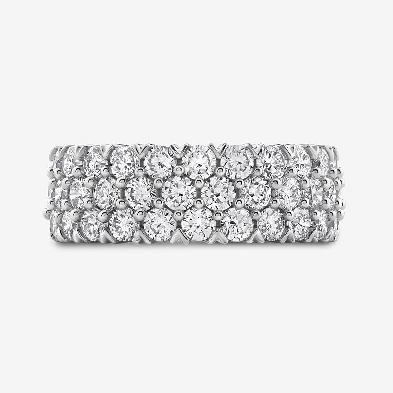 Radiant Mesh Diamond Ring