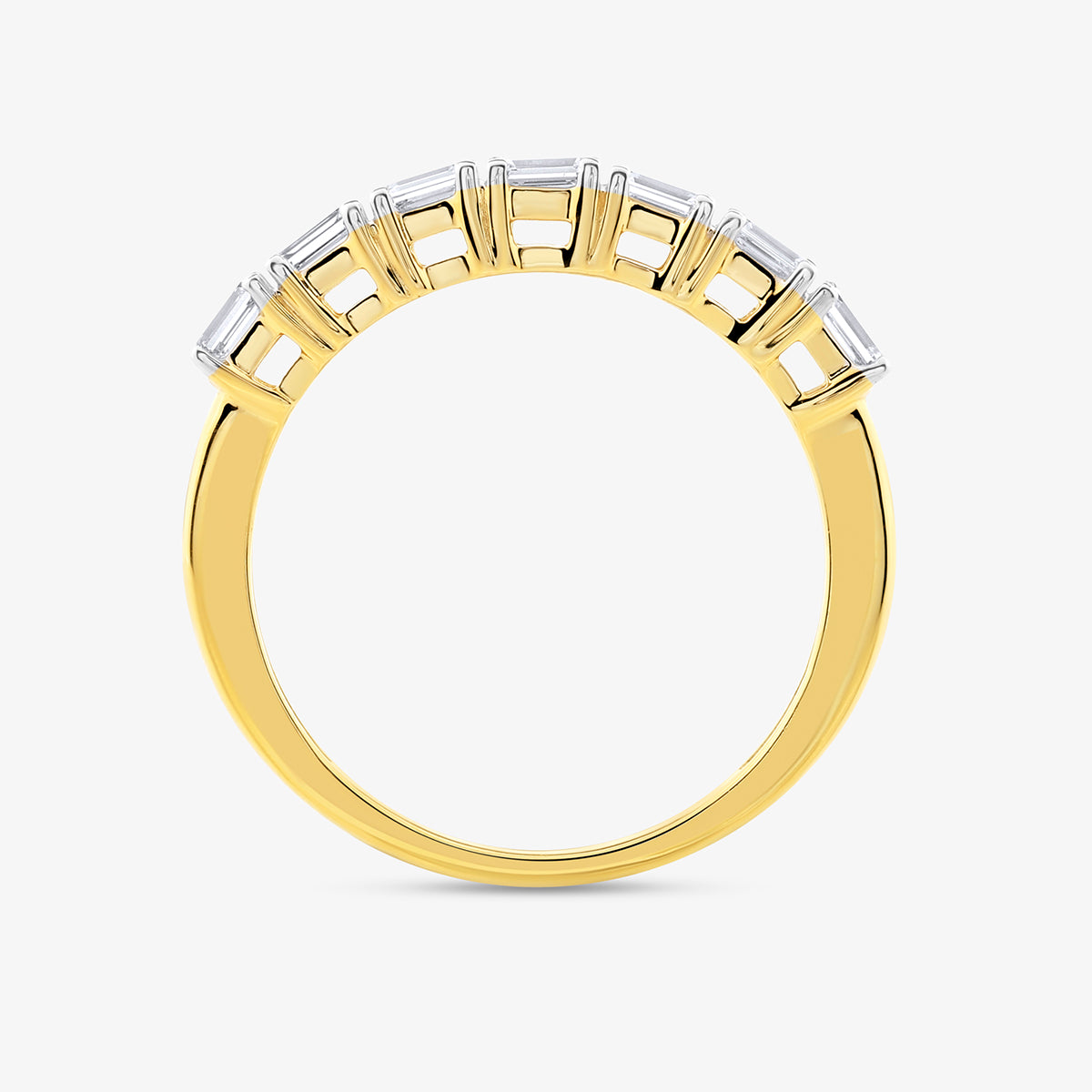LUCENT <span>Emerald Cut Diamond </span>BAND