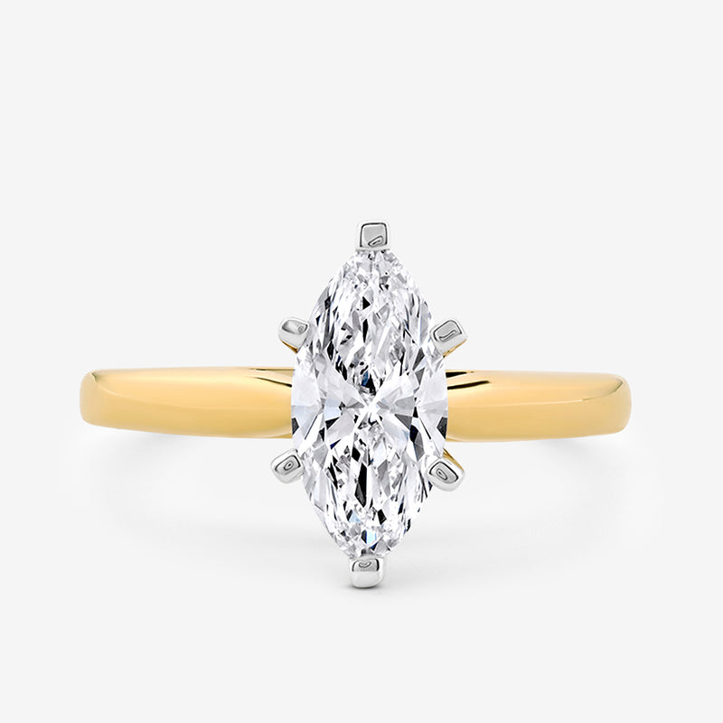 Classic Marquise Solitaire Ring