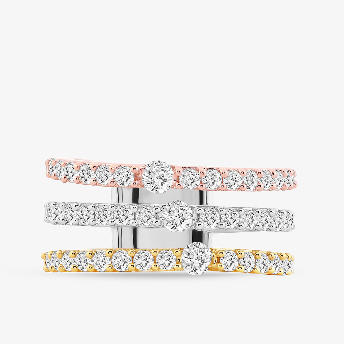 ETERNITY<span> Multi-row Diamond </span>RING
