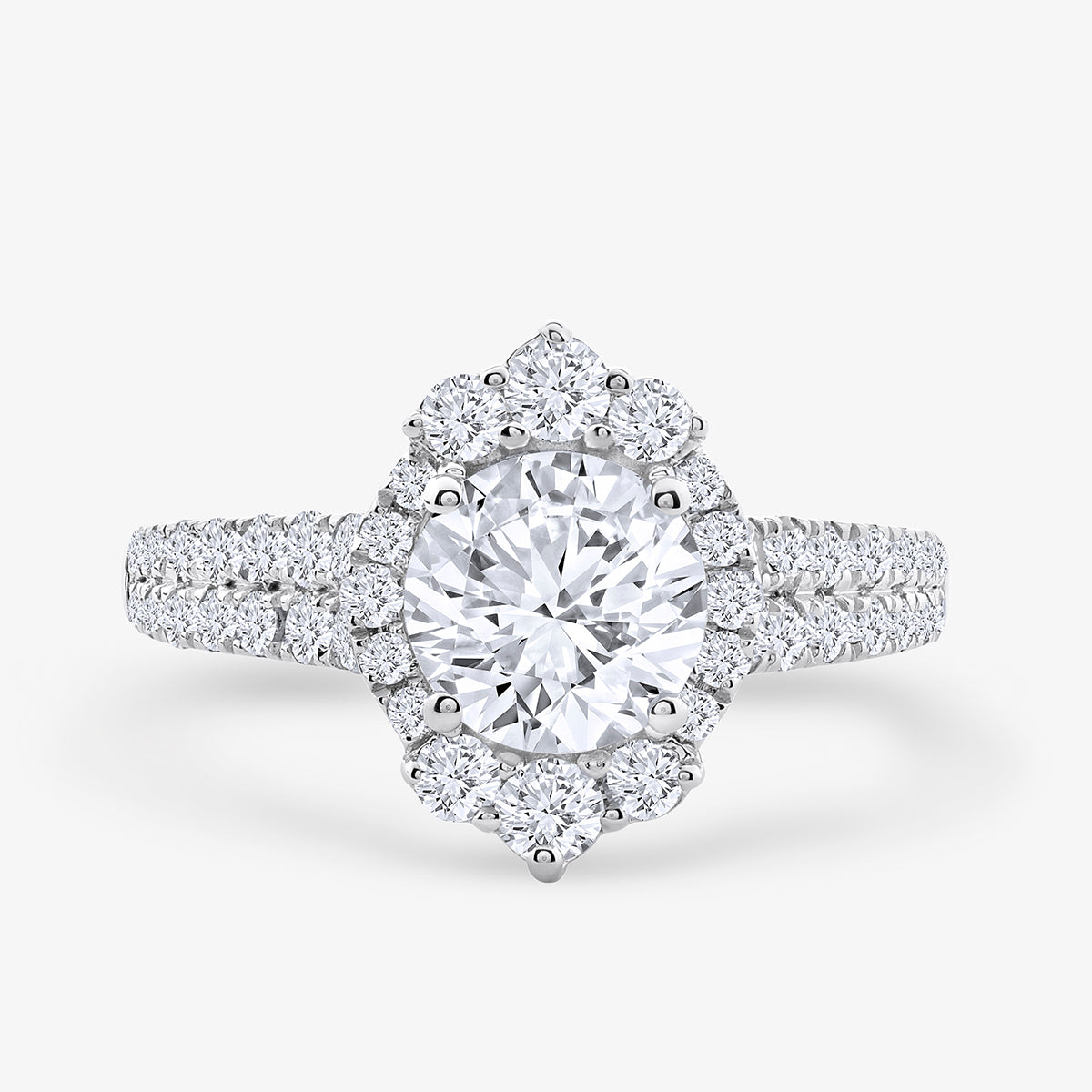 ROYAL<span> Bloom Diamond Bridal </span>RING
