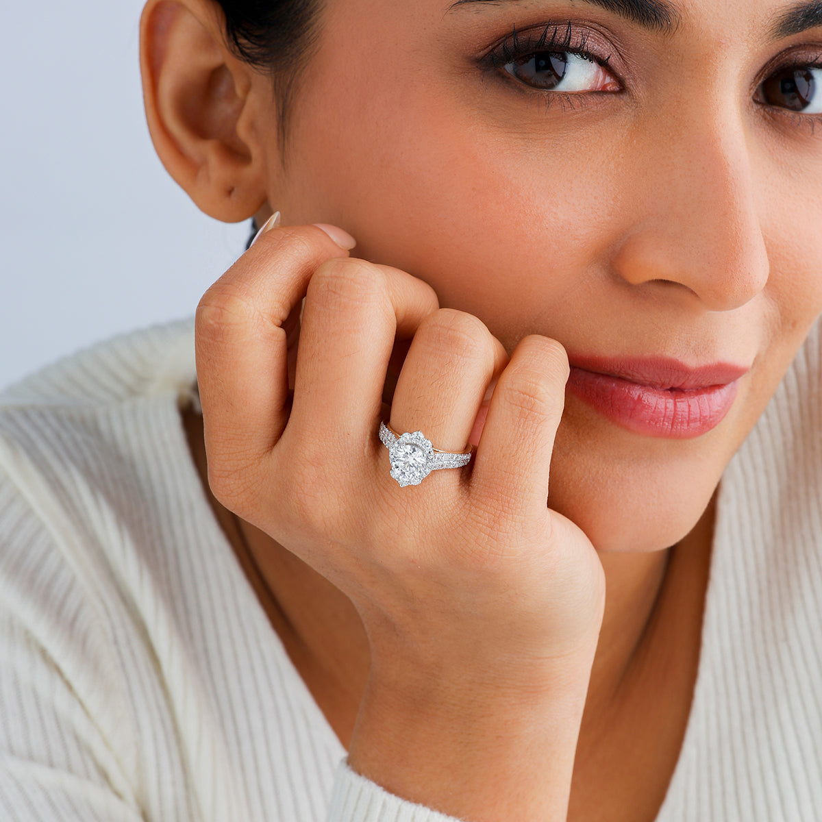 ROYAL<span> Bloom Diamond Bridal </span>RING