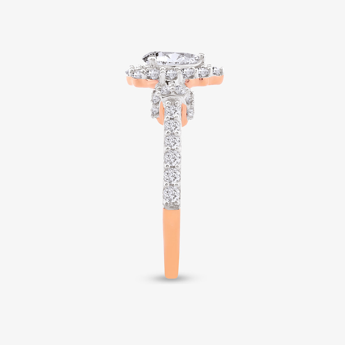 DEWDROP<span> Bloom Diamond Promise </span>RING