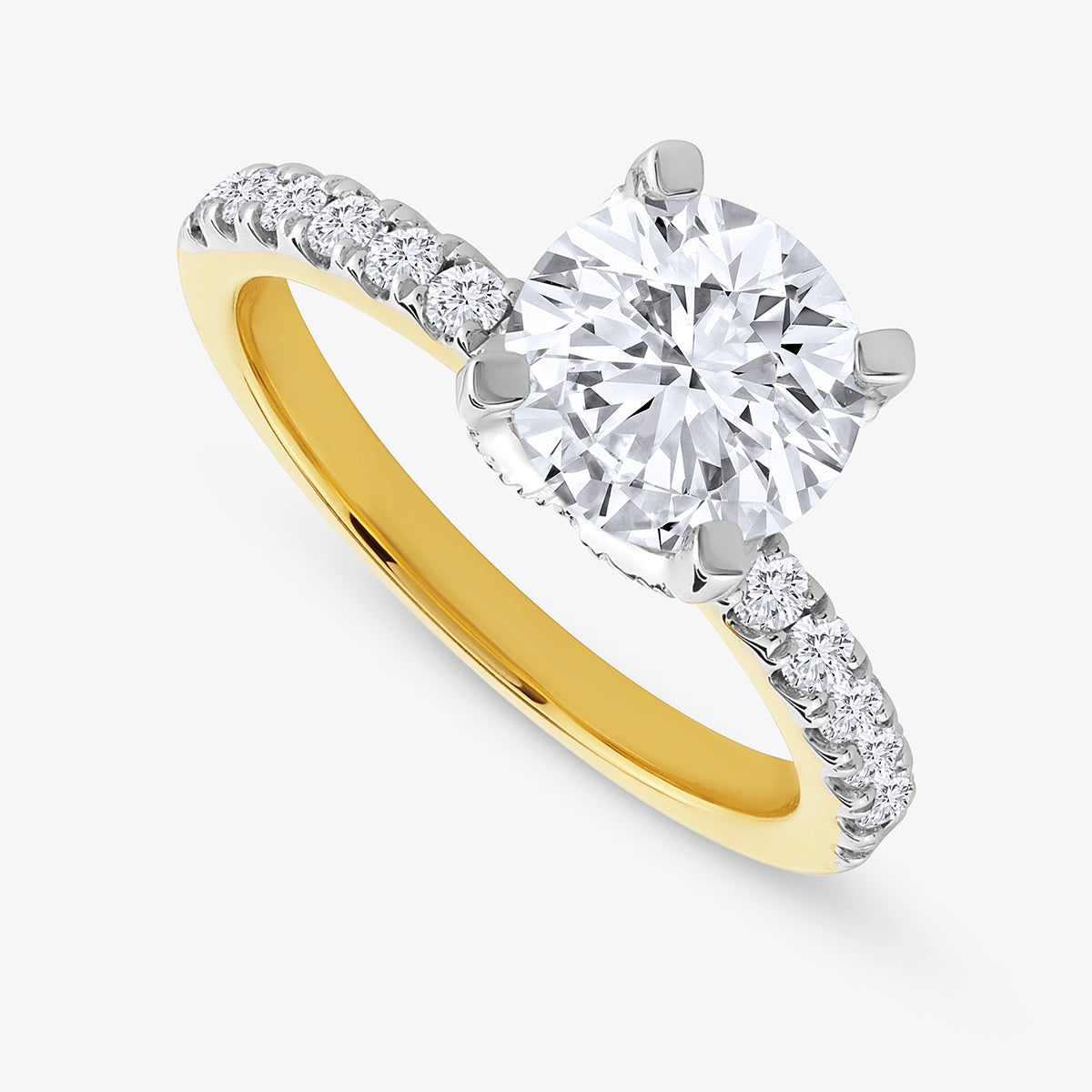 CLASSIC <span>Cushion Solitaire </span>RING