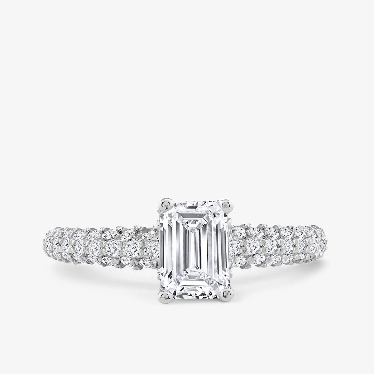 TIMELESS<span> Emerald Solitaire </span>RING