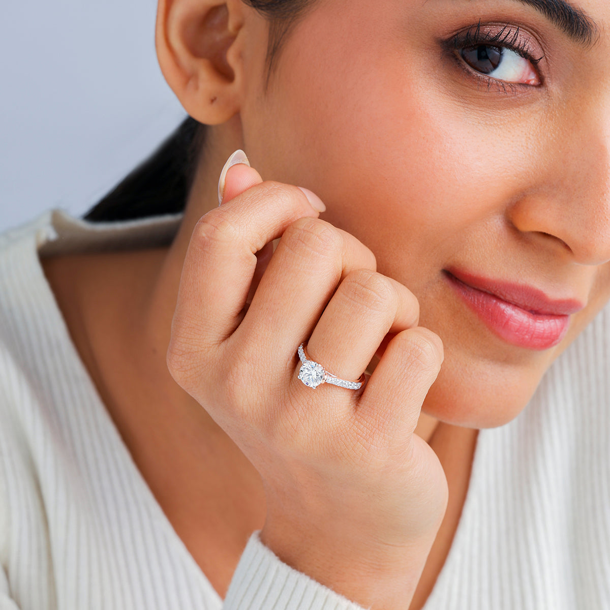 TIMELESS<span> Cathedral Solitaire </span>RING