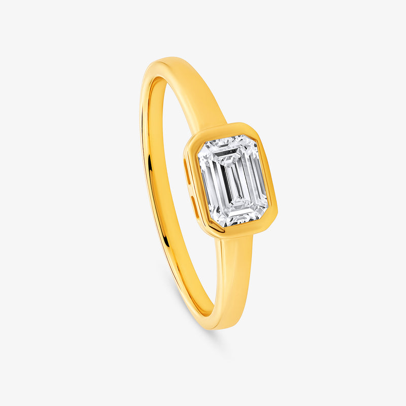 URBAN Frame Mens Solitaire RING