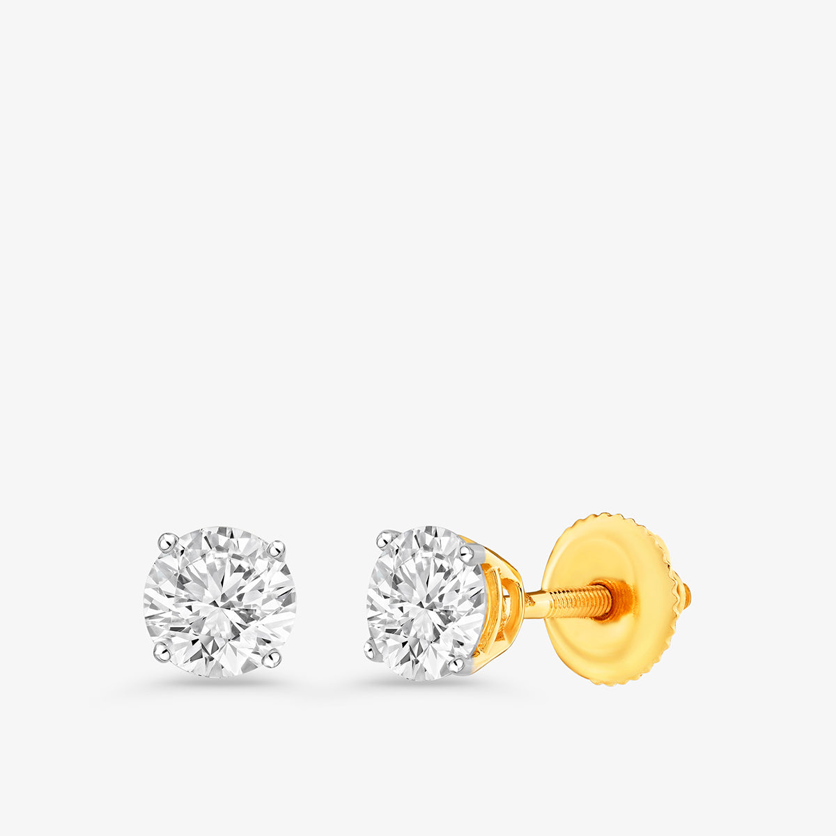 SPARKLES<span> Solitaire Stud </span>EARRINGS