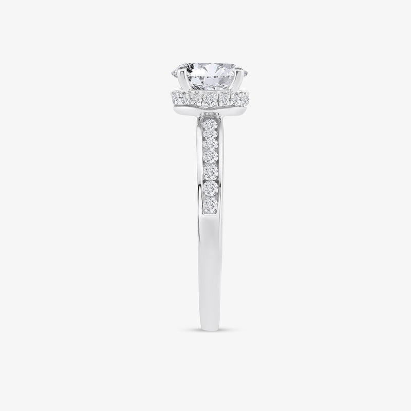 Oval Grace Solitaire Ring