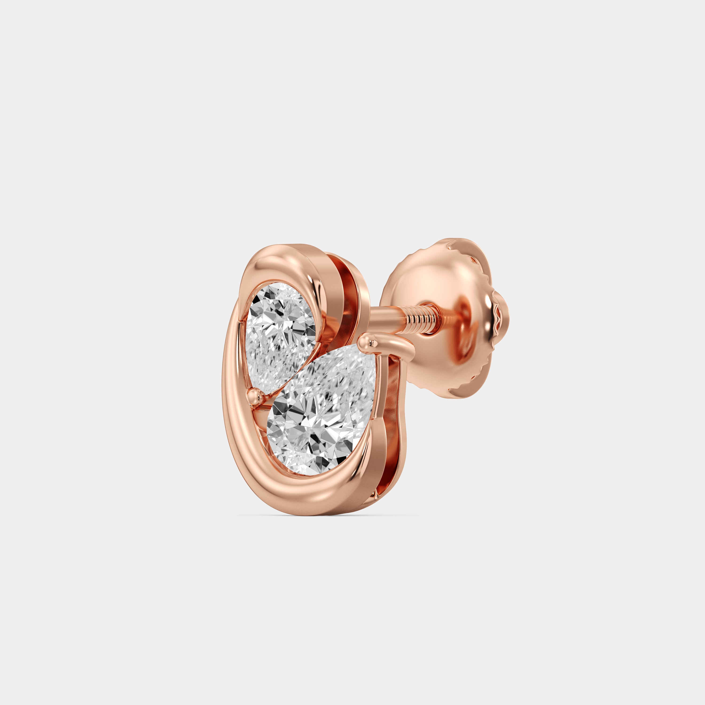 INFINITE <span>Hug Diamond Stud</span> EARRINGS
