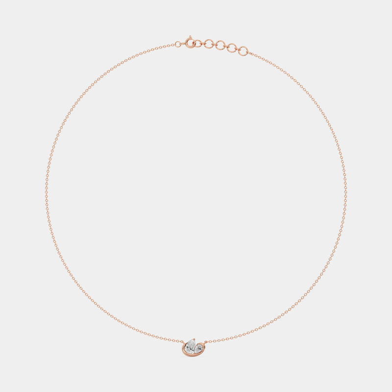 Infinite Hug Diamond Necklet