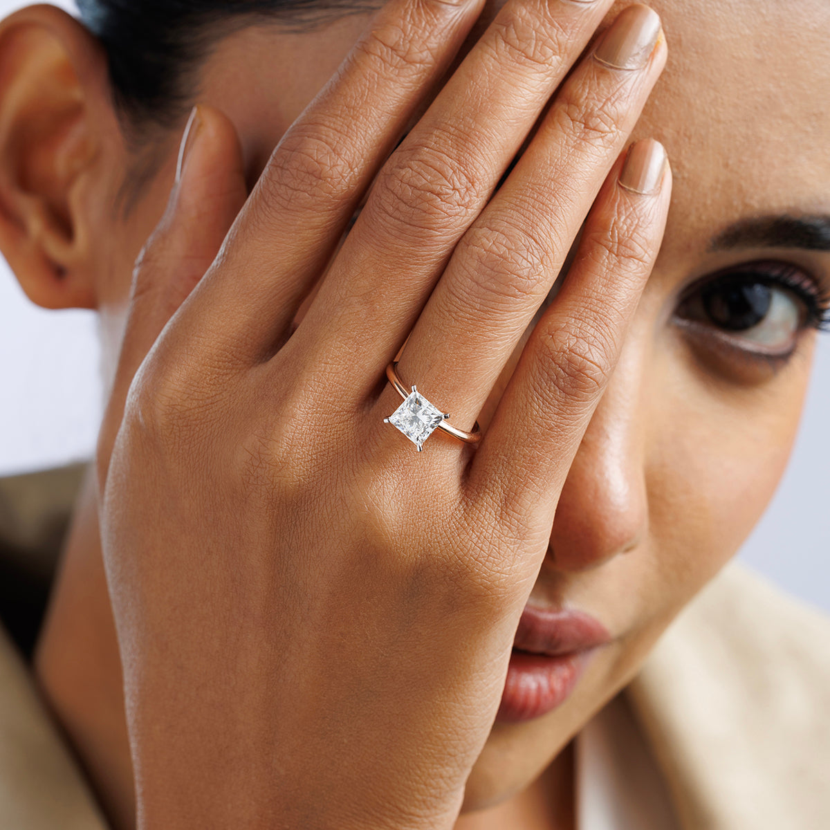 CLASSIC <span>Princess Engagement</span> RING