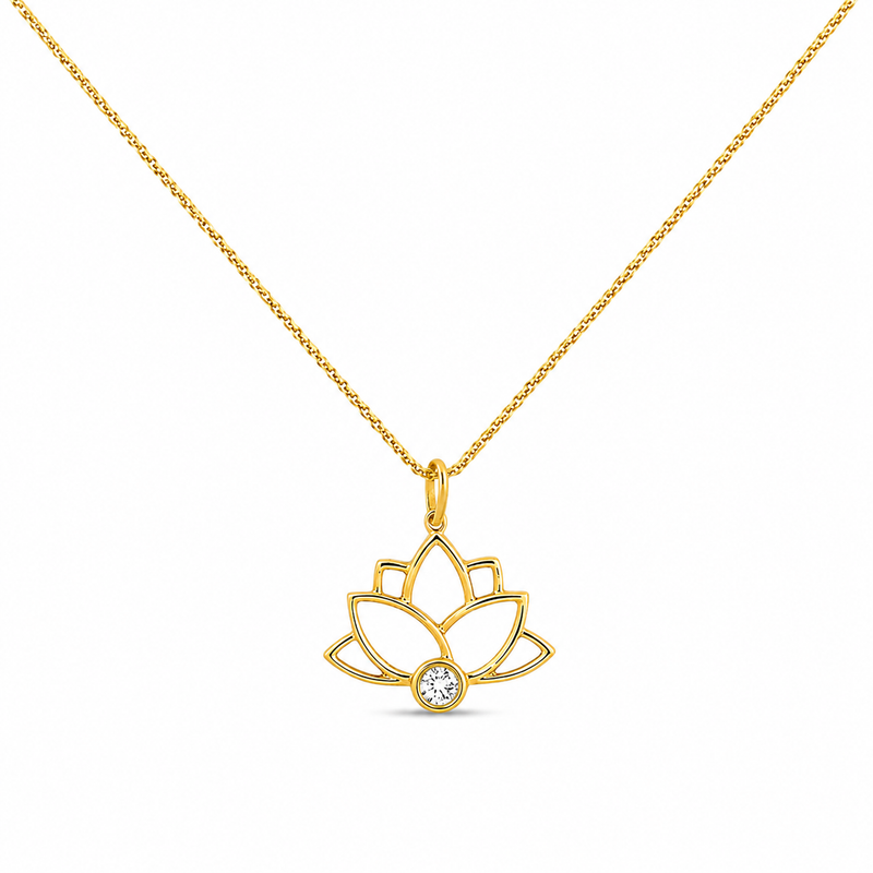Lotus Bloom Necklet